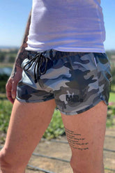 Mr Riegillio MR Mini-Shorts, Camo, 408830, Größe M